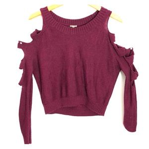 Plum sweater